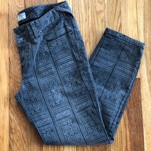 Free People printed jeans